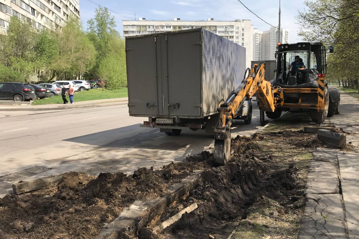 Реконструция тротуаров